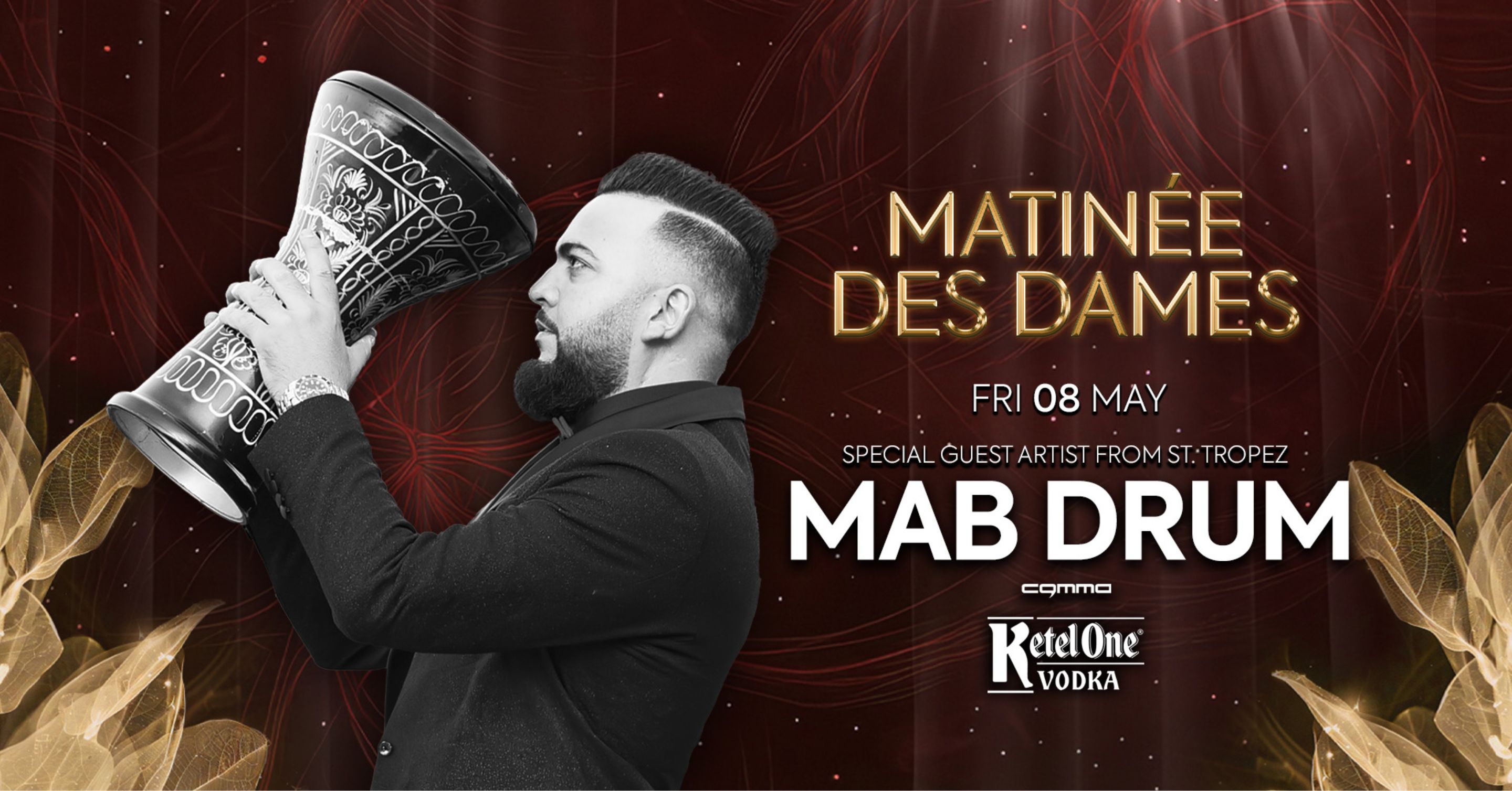 MAB DRUM (Special Guest Artist from St. Tropez)